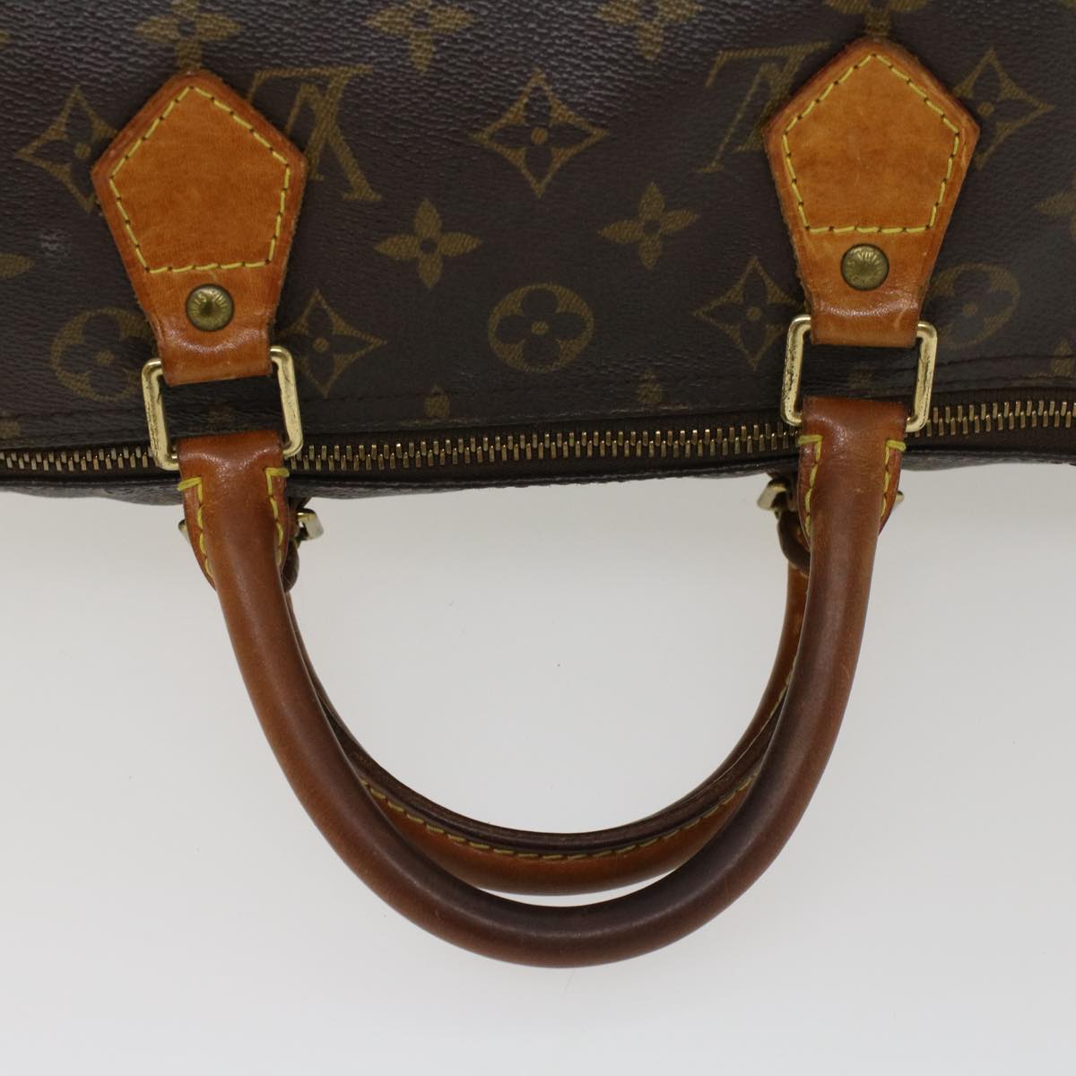 LOUIS VUITTON Monogram Speedy 30 Hand Bag M41526 LV Auth 44873