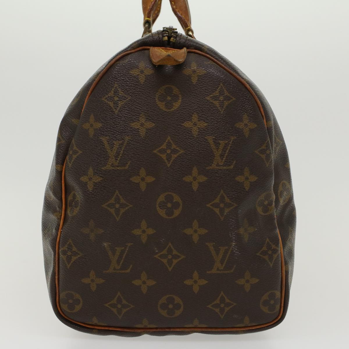 LOUIS VUITTON Monogram Speedy 35 Hand Bag M41524 LV Auth 44874