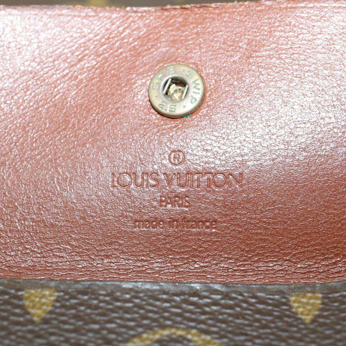 LOUIS VUITTON Monogram Poche Escapade Travel Case M60113 LV Auth 44902