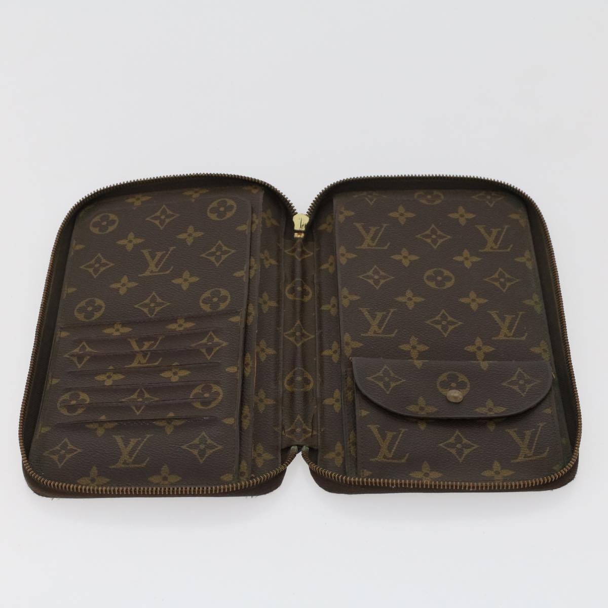 LOUIS VUITTON Monogram Poche Escapade Travel Case M60113 LV Auth 44902