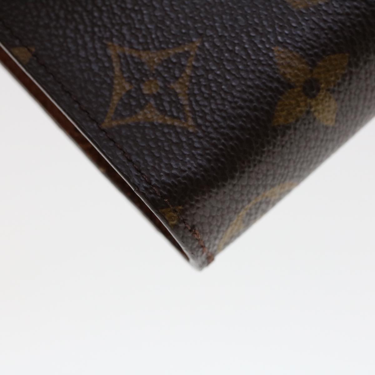 LOUIS VUITTON Monogram Compact Zip Wallet M61667 LV Auth 44908