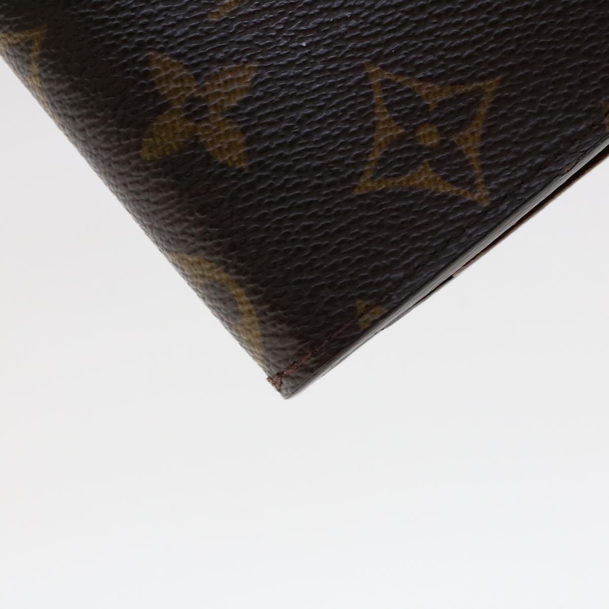 LOUIS VUITTON Monogram Compact Zip Wallet M61667 LV Auth 44908