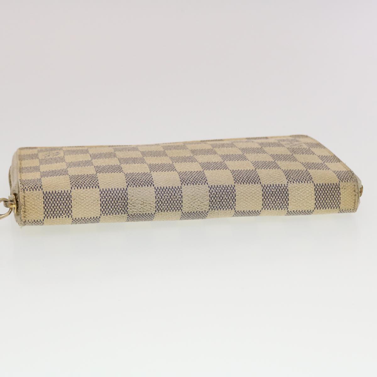 LOUIS VUITTON Damier Azur Zippy Organizer Long Wallet N60012 LV Auth 44962