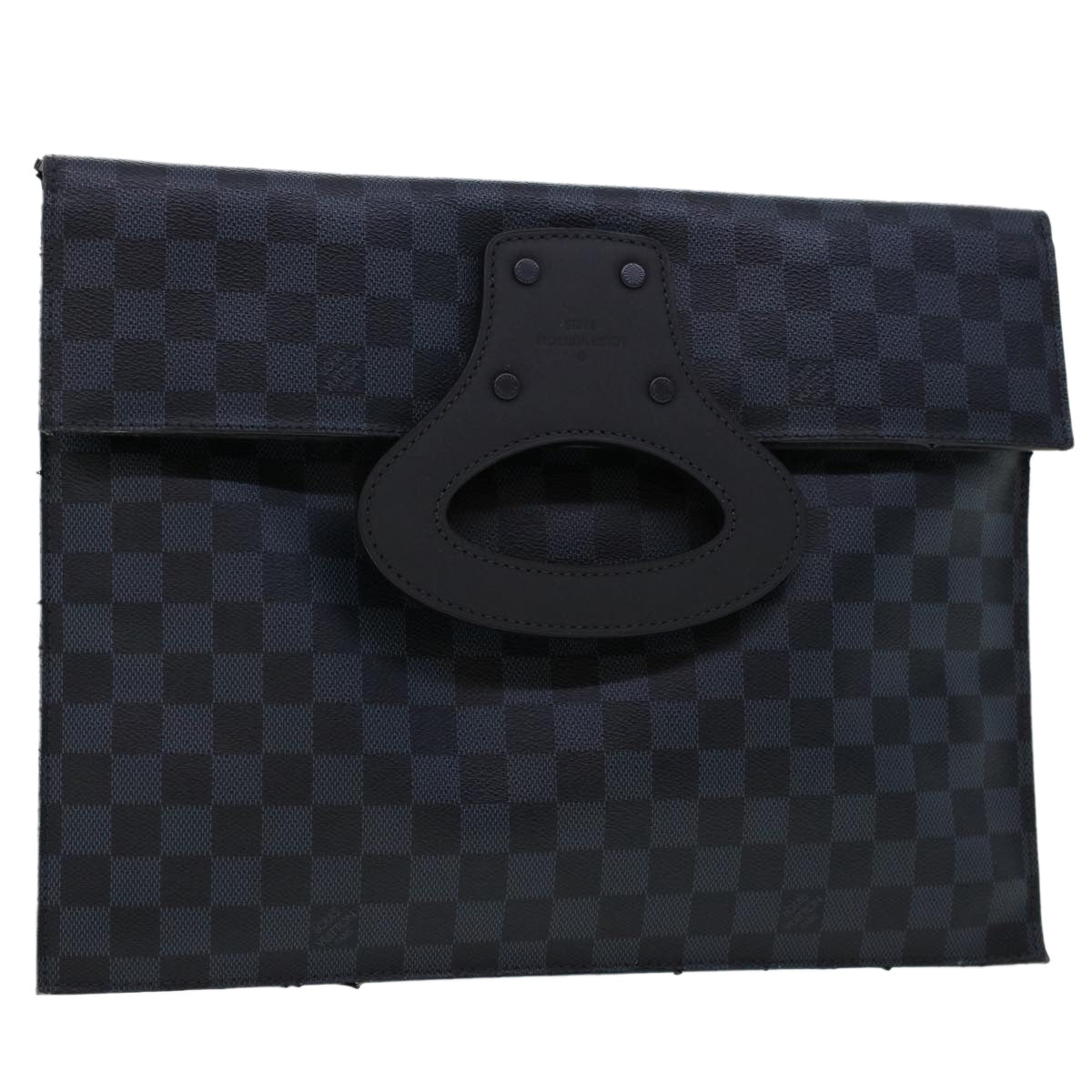 LOUIS VUITTON Damier Cobalt Portfolio Clutch Bag N51101 LV Auth 44966