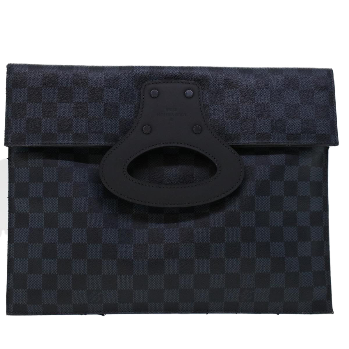 LOUIS VUITTON Damier Cobalt Portfolio Clutch Bag N51101 LV Auth 44966