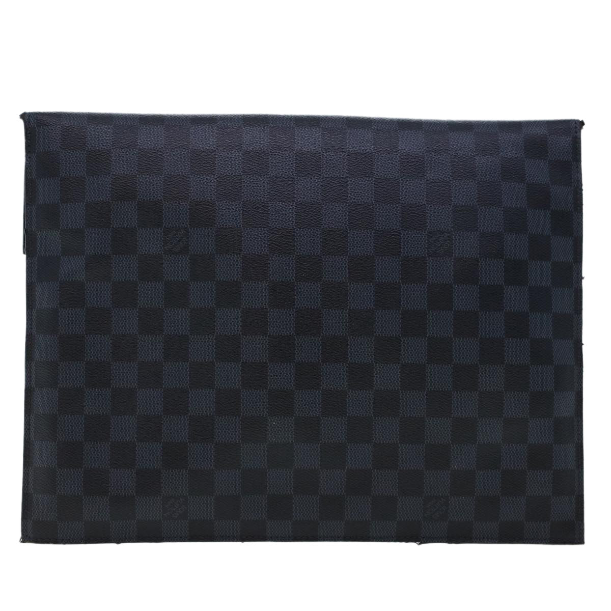 LOUIS VUITTON Damier Cobalt Portfolio Clutch Bag N51101 LV Auth 44966 - 0