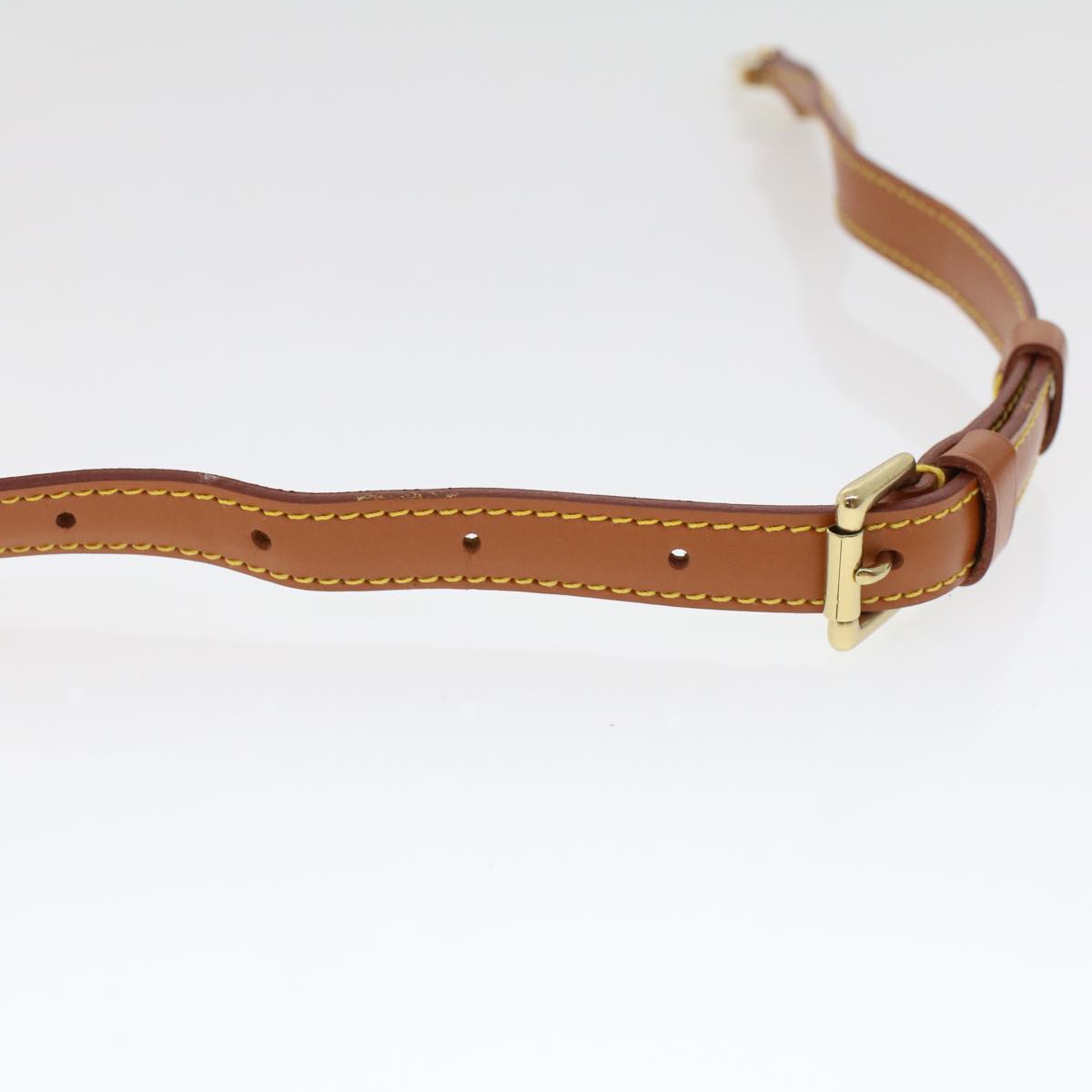 LOUIS VUITTON Epi Shoulder Strap 37""-43.3"" Brown LV Auth 44990