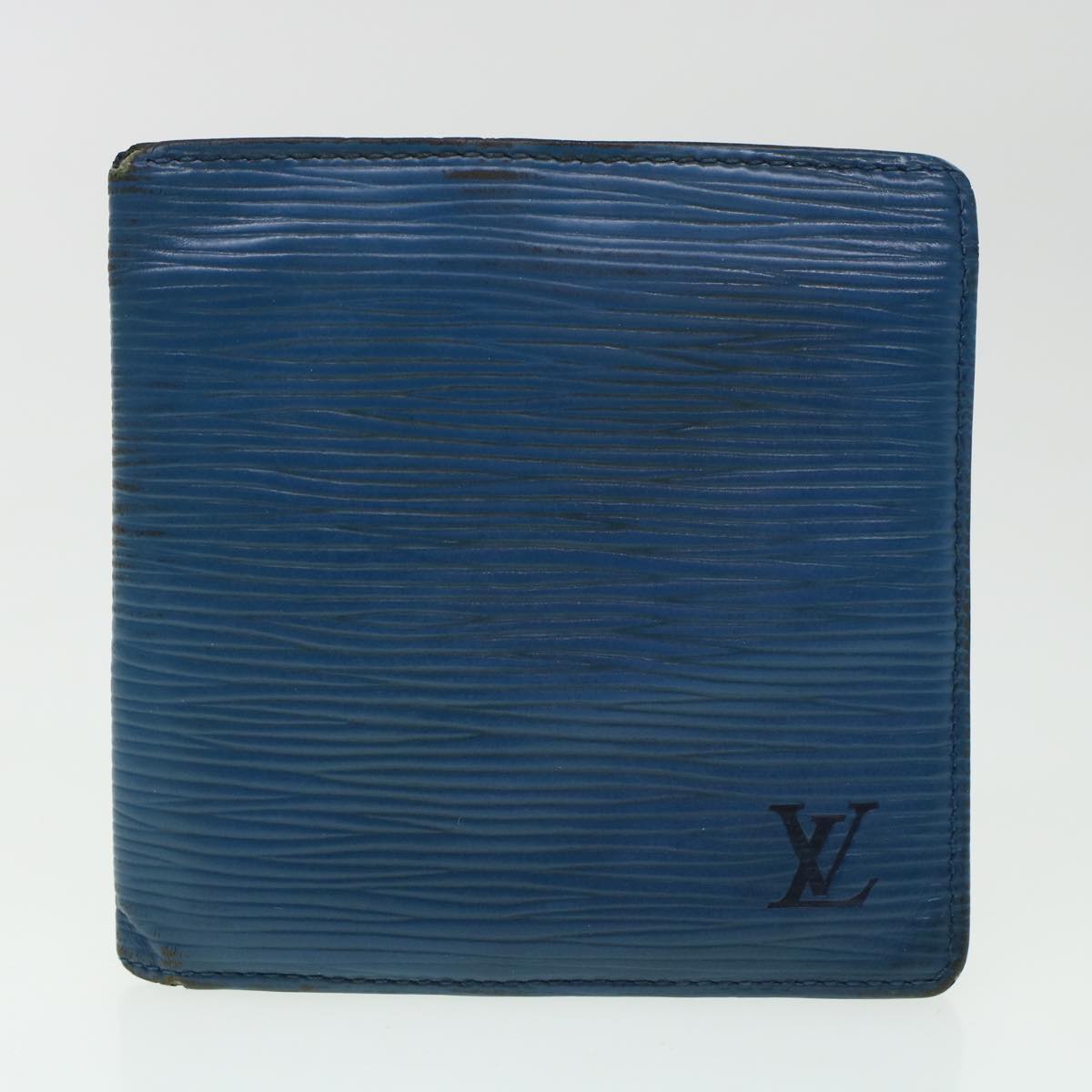 LOUIS VUITTON Epi Wallet 4Set Red Black Blue LV Auth 45006