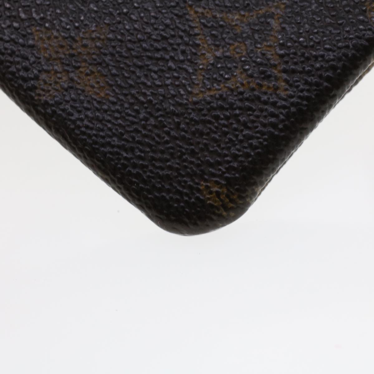 LOUIS VUITTON Monogram Pochette Cles Coin Purse M62650 LV Auth 45008