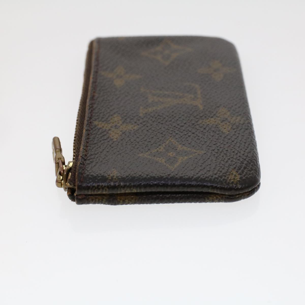 LOUIS VUITTON Monogram Pochette Cles Coin Purse M62650 LV Auth 45008