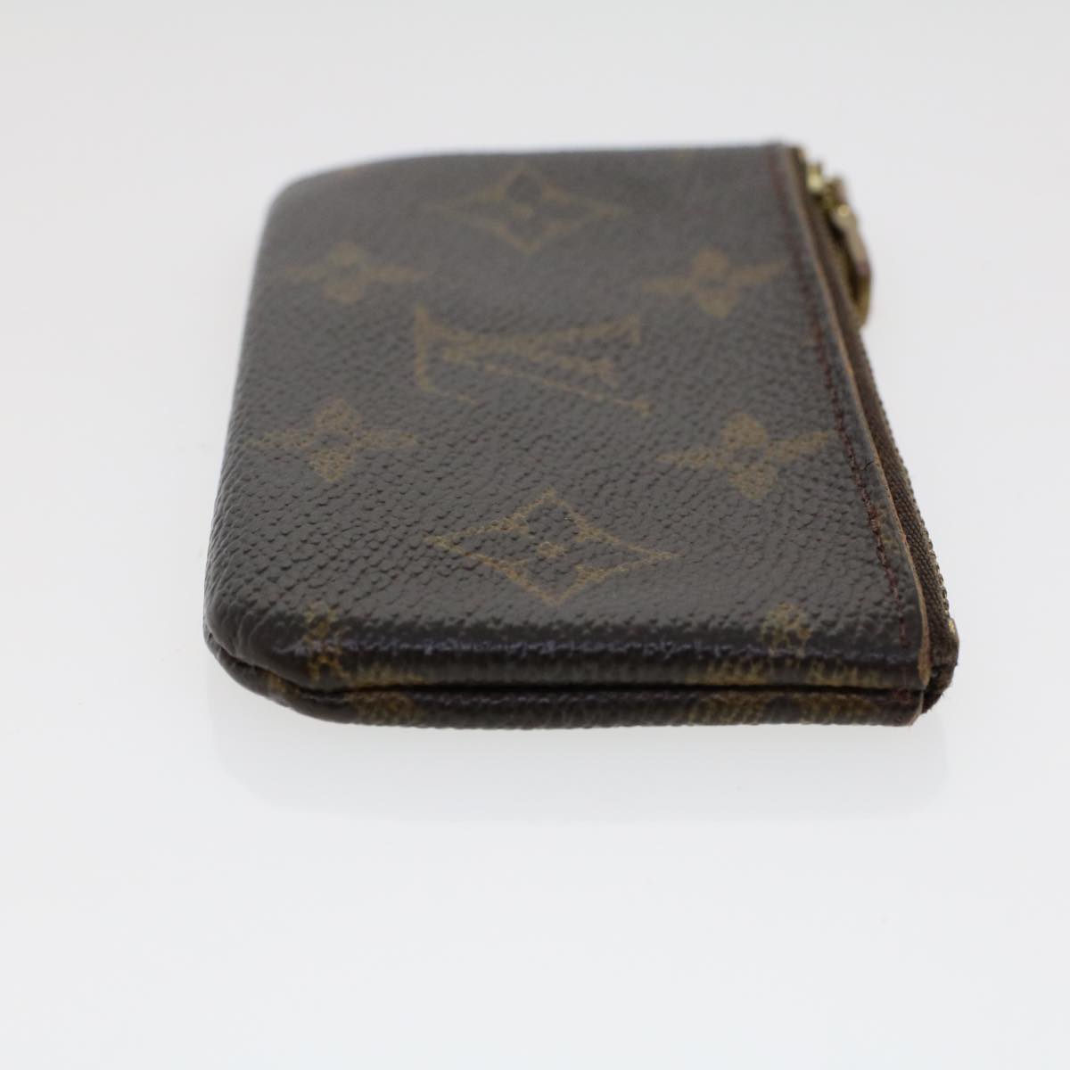 LOUIS VUITTON Monogram Pochette Cles Coin Purse M62650 LV Auth 45008