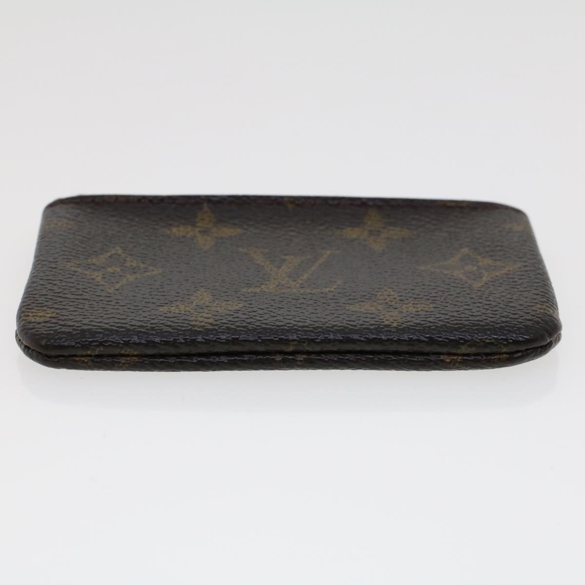 LOUIS VUITTON Monogram Pochette Cles Coin Purse M62650 LV Auth 45008