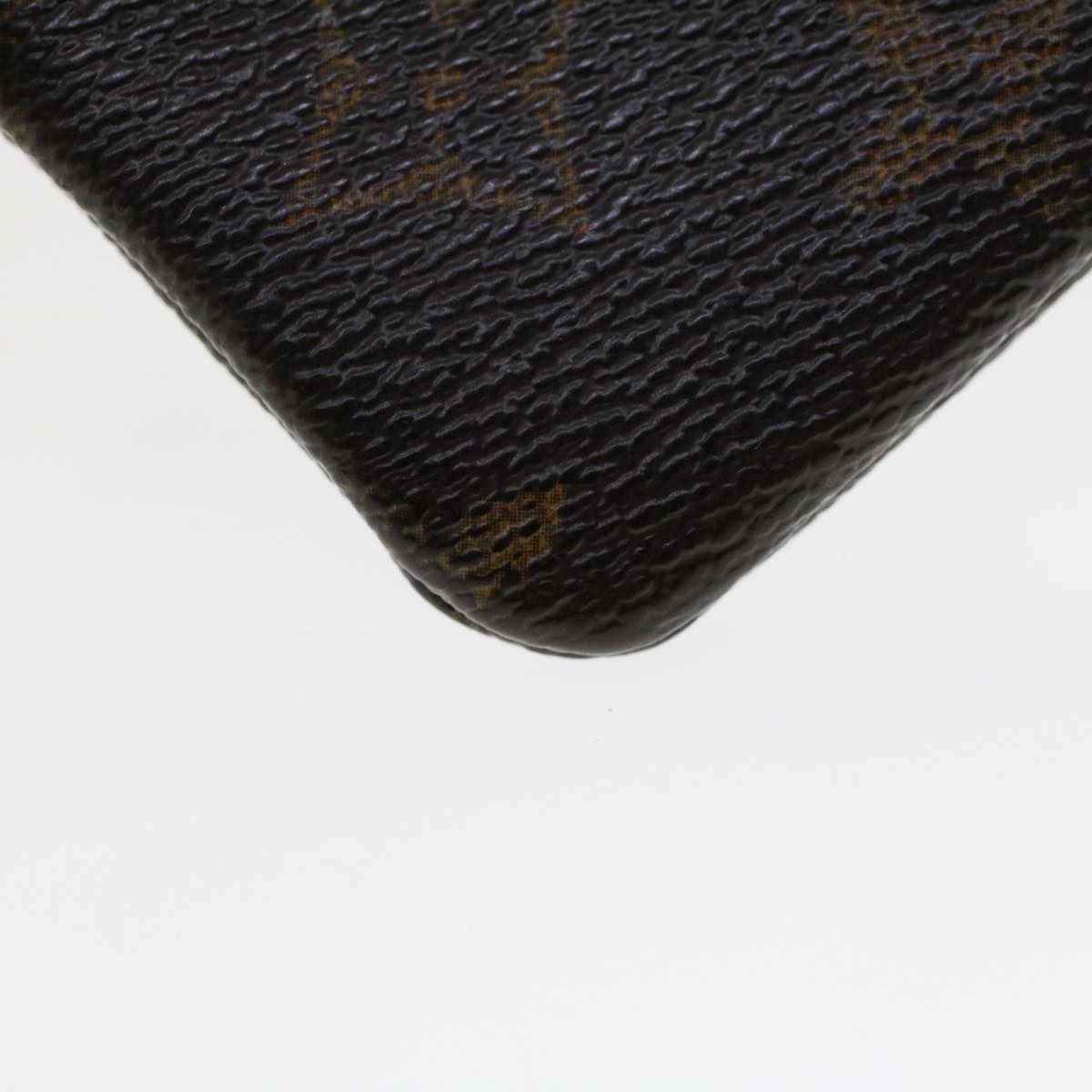 LOUIS VUITTON Monogram Pochette Cles Coin Purse M62650 LV Auth 45008