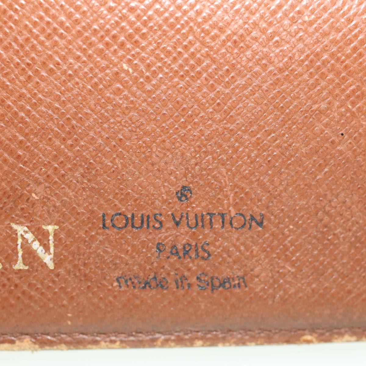 LOUIS VUITTON Monogram Portefeuille Marco Bifold Wallet M61675 LV Auth 45011