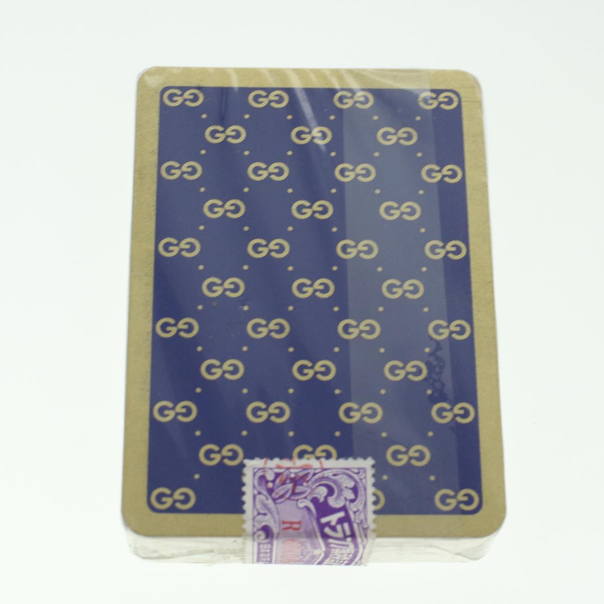 GUCCI Playing Cards Purple Black Auth 45015 - 0