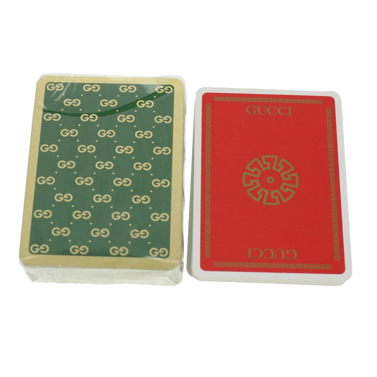 GUCCI Playing Cards Red Auth 45016