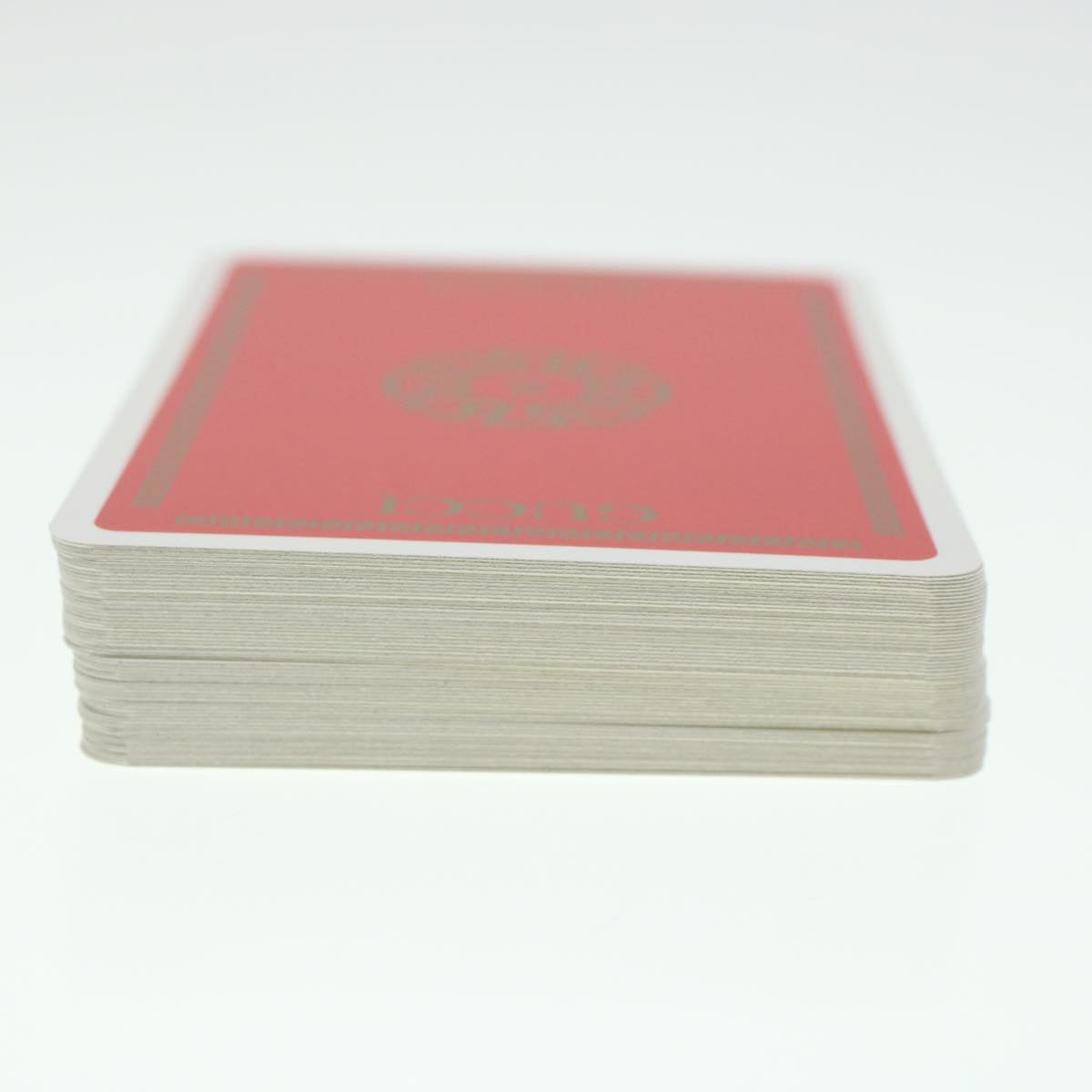 GUCCI Playing Cards Red Auth 45016