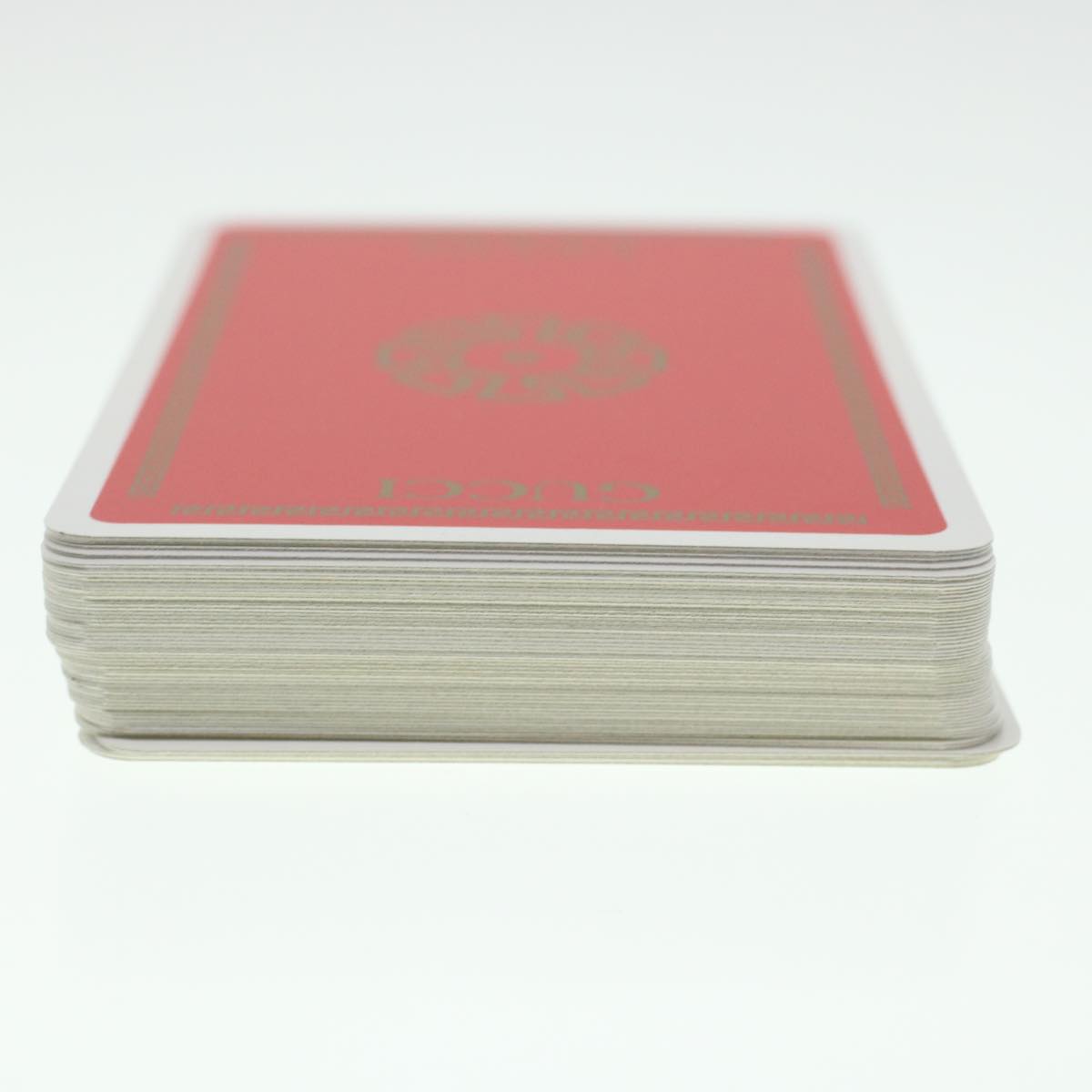 GUCCI Playing Cards Red Auth 45016