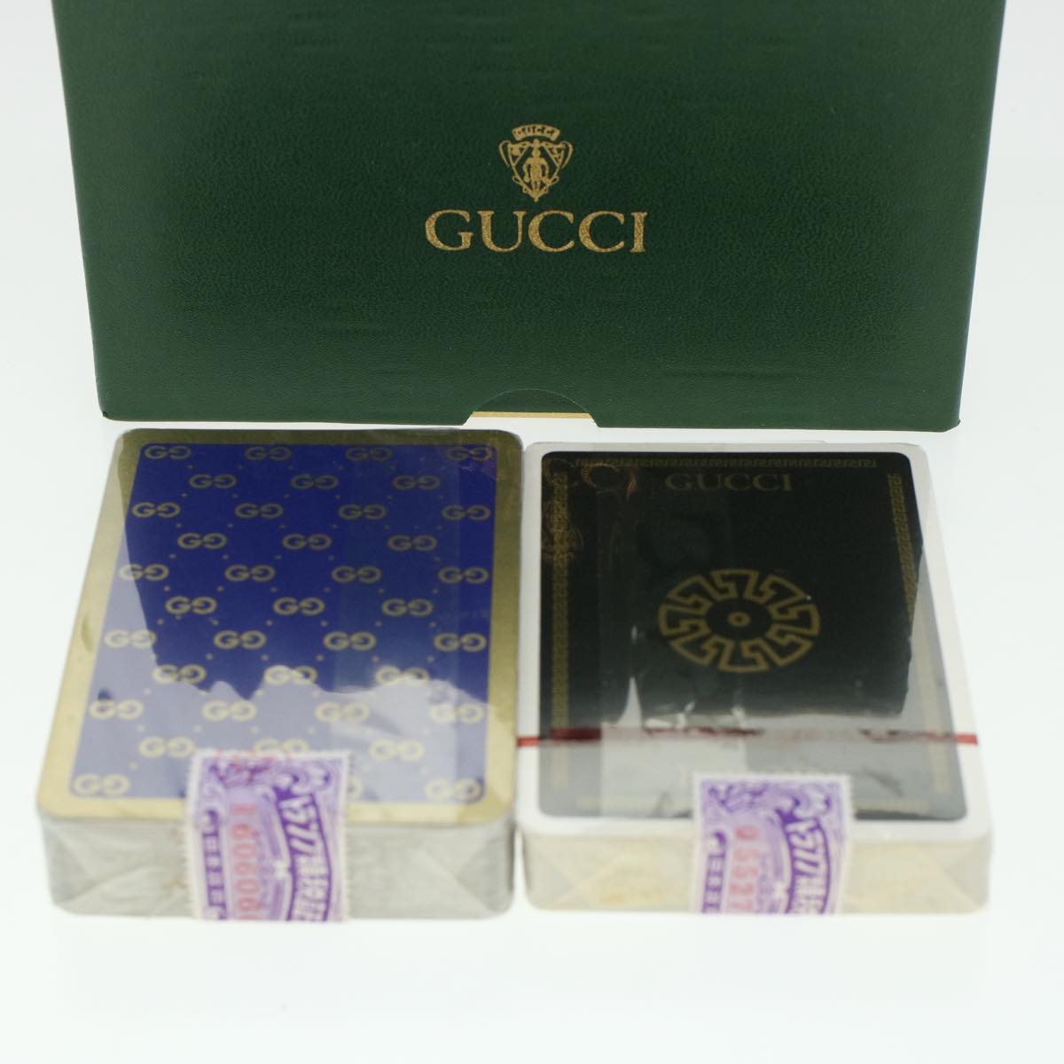 GUCCI Playing Cards Red Auth 45016