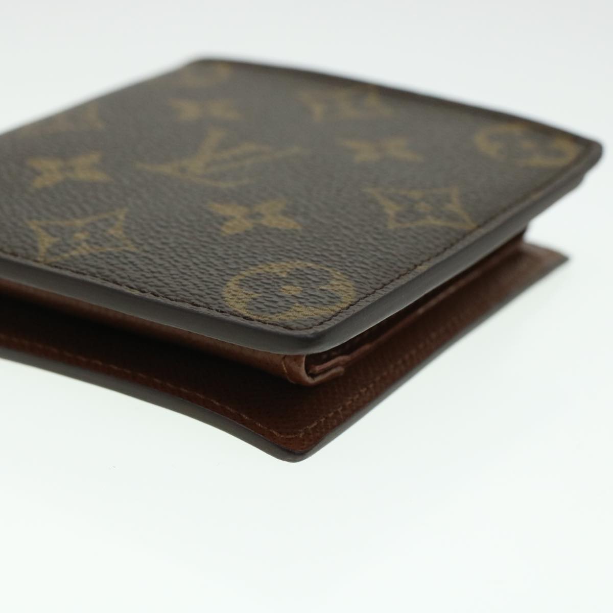 LOUIS VUITTON Monogram Portefeuille Marco Bifold Wallet M61675 LV Auth 45036A