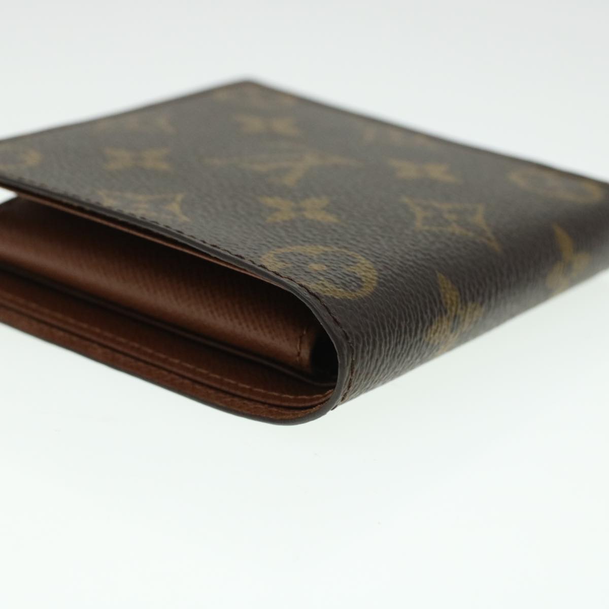 LOUIS VUITTON Monogram Portefeuille Marco Bifold Wallet M61675 LV Auth 45036A