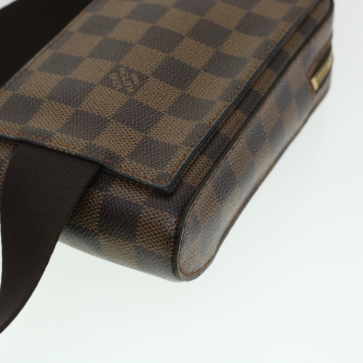 LOUIS VUITTON Damier Ebene Geronimos Shoulder Bag N51994 LV Auth 45055