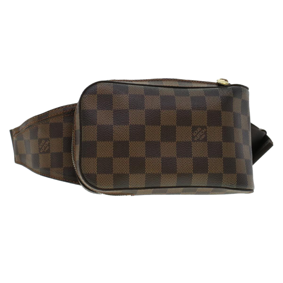 LOUIS VUITTON Damier Ebene Geronimos Shoulder Bag N51994 LV Auth 45055