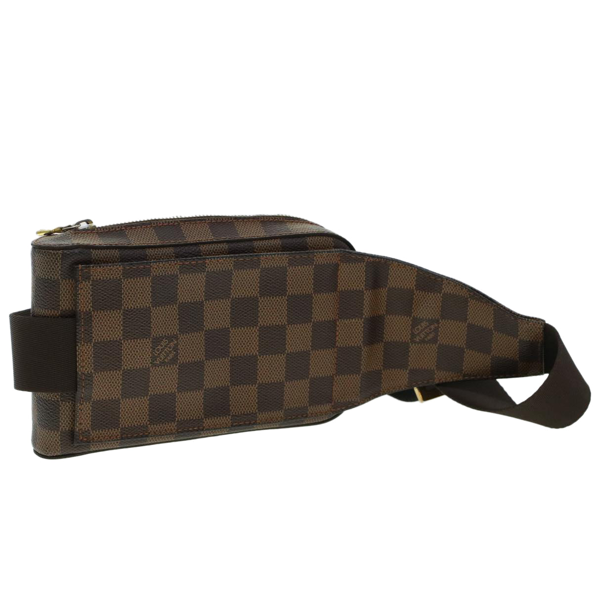 LOUIS VUITTON Damier Ebene Geronimos Shoulder Bag N51994 LV Auth 45055