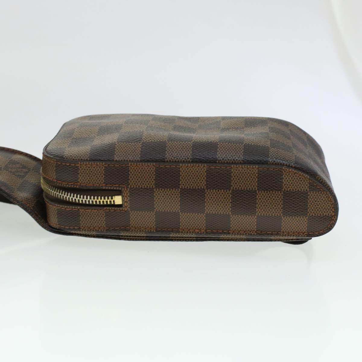 LOUIS VUITTON Damier Ebene Geronimos Shoulder Bag N51994 LV Auth 45055