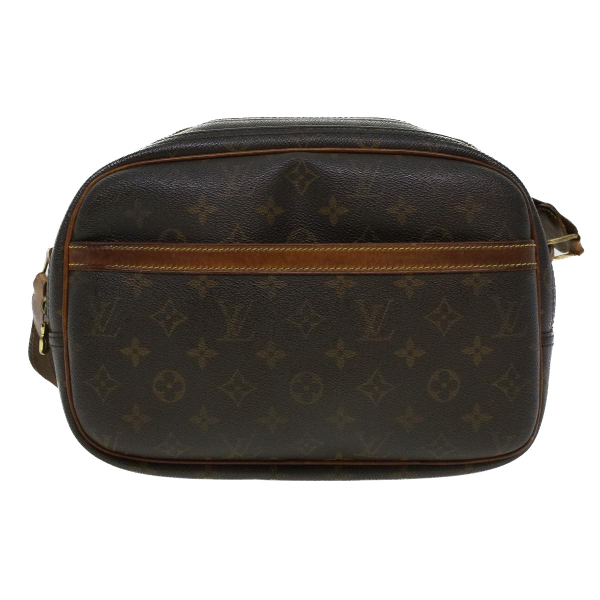 LOUIS VUITTON Monogram Reporter PM Shoulder Bag M45254 LV Auth 45119