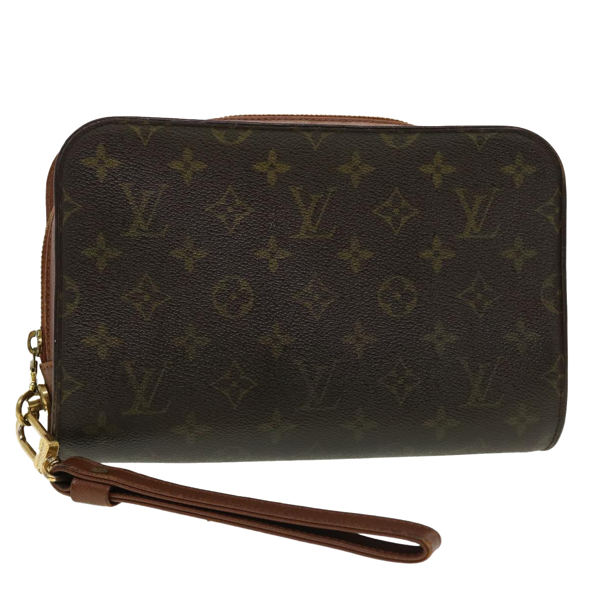 LOUIS VUITTON Monogram Orsay Clutch Bag M51790 LV Auth 45131