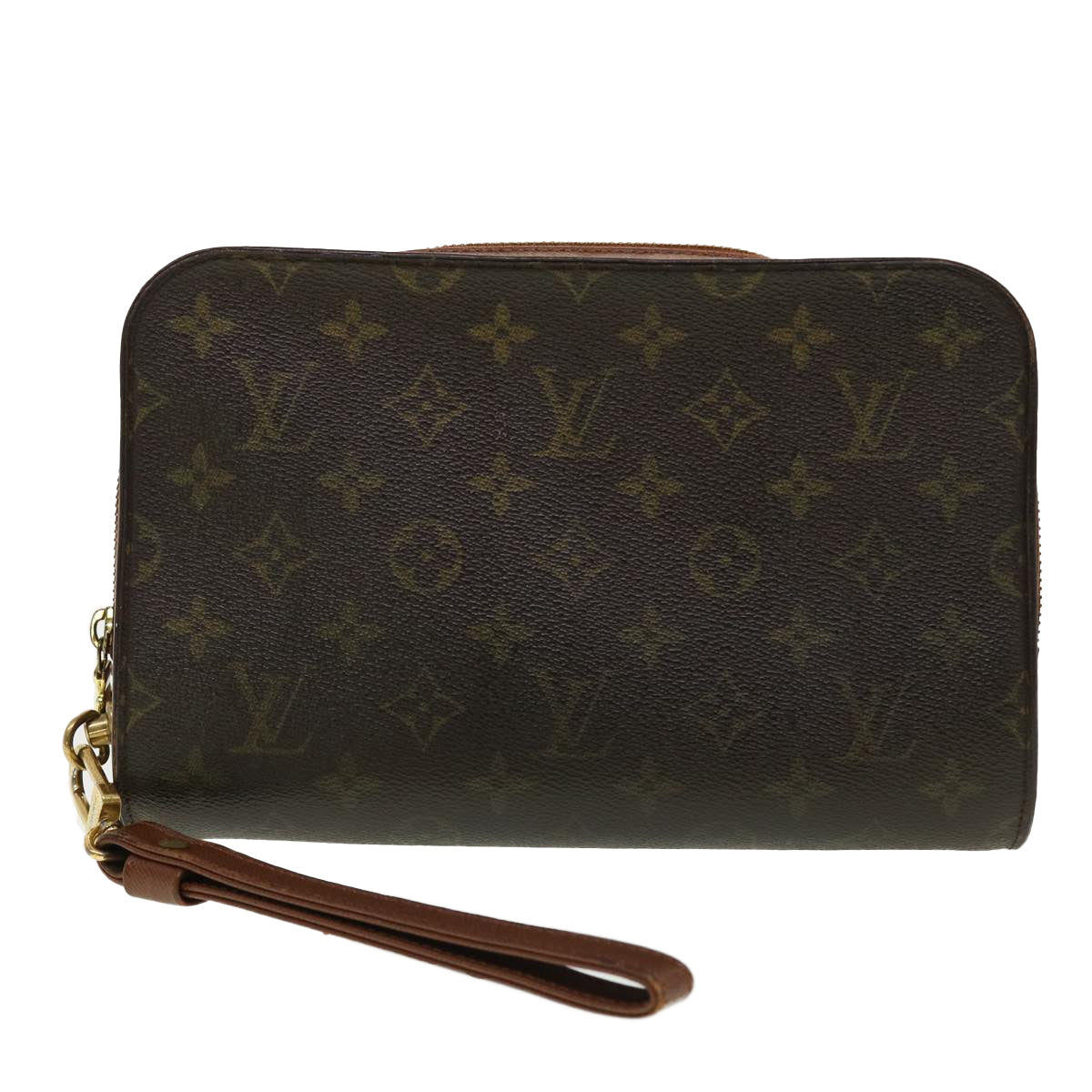 LOUIS VUITTON Monogram Orsay Clutch Bag M51790 LV Auth 45131