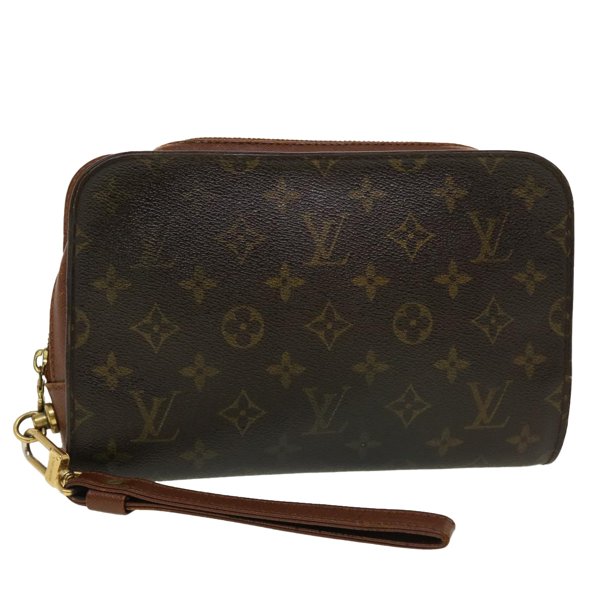 LOUIS VUITTON Monogram Orsay Clutch Bag M51790 LV Auth 45132