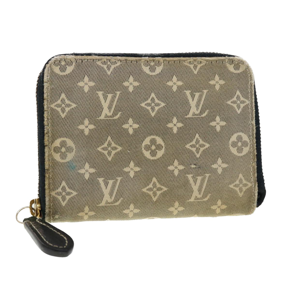 LOUIS VUITTON Monogram Idylle Zippy Coin Purse Coin Purse Navy M63004 LV 45138