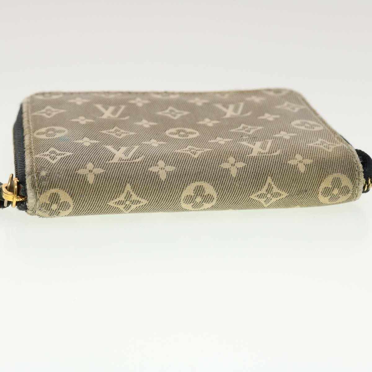 LOUIS VUITTON Monogram Idylle Zippy Coin Purse Coin Purse Navy M63004 LV 45138