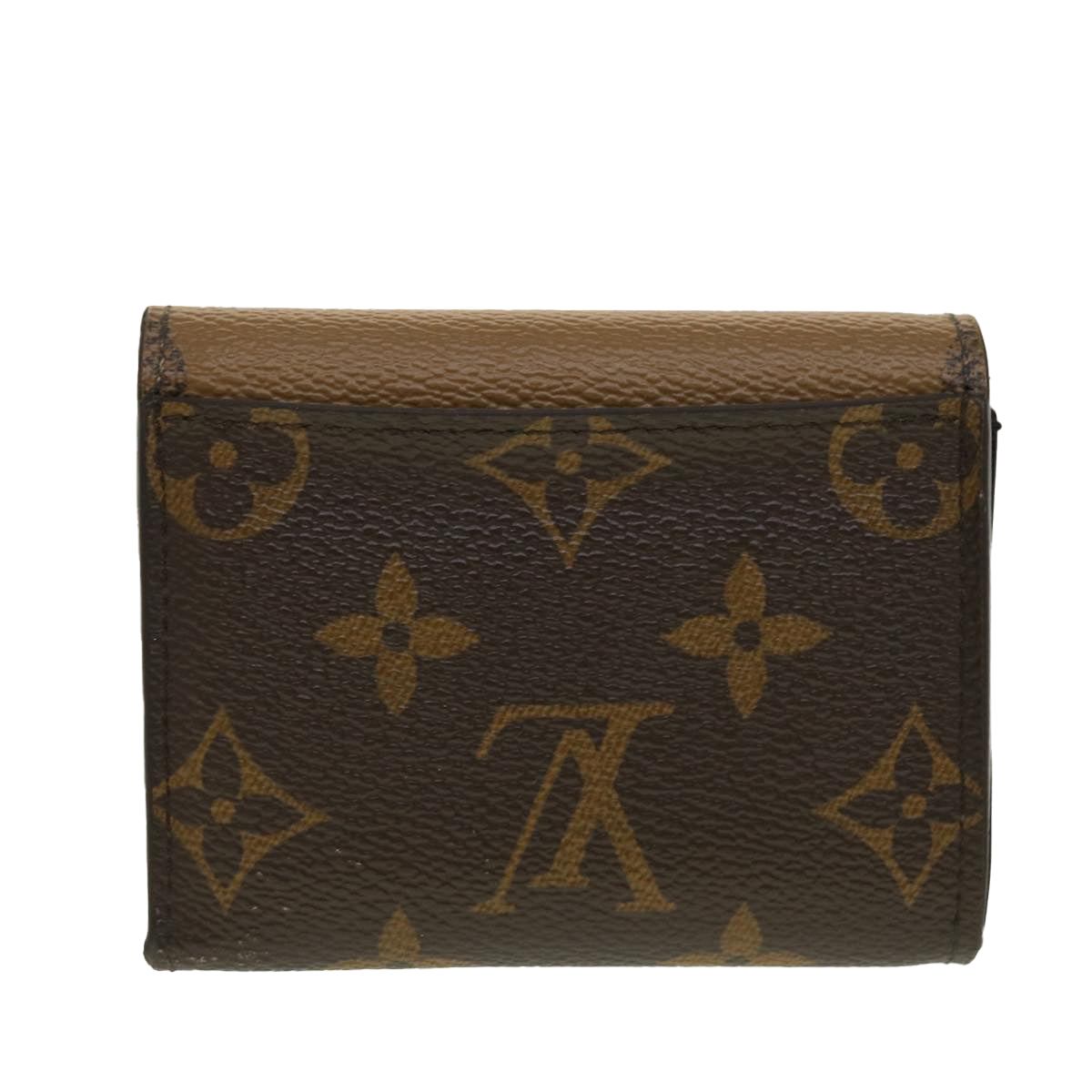 LOUIS VUITTON Monogram Reverse Portefeuille Zoe Trifold Wallet M80725 LV 45146 - 0