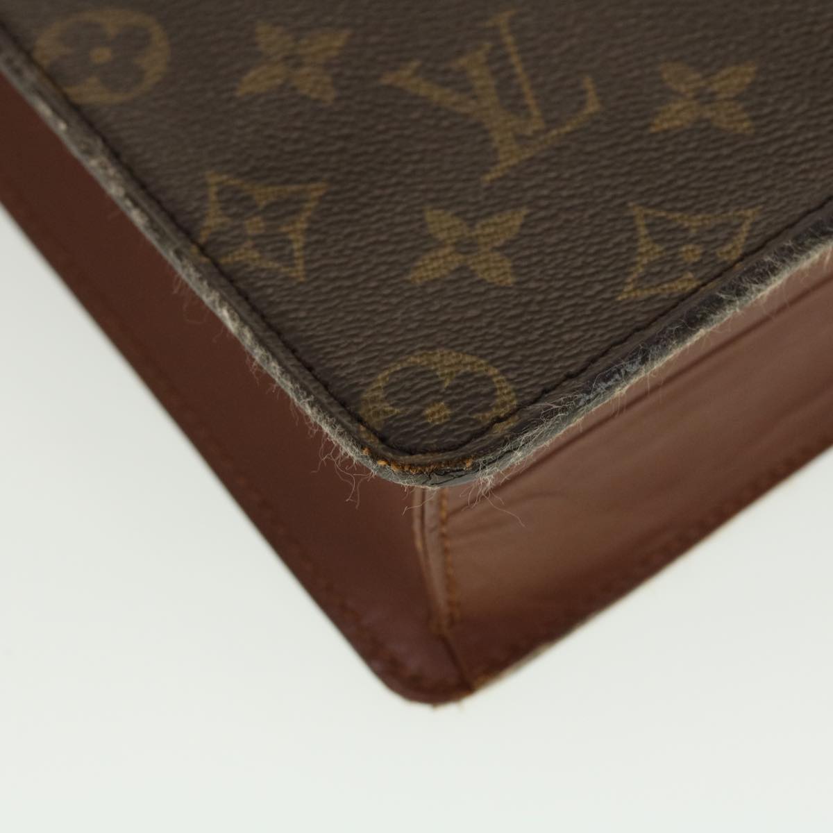 LOUIS VUITTON Monogram Pochette Homme Clutch Bag M51795 LV Auth 45147