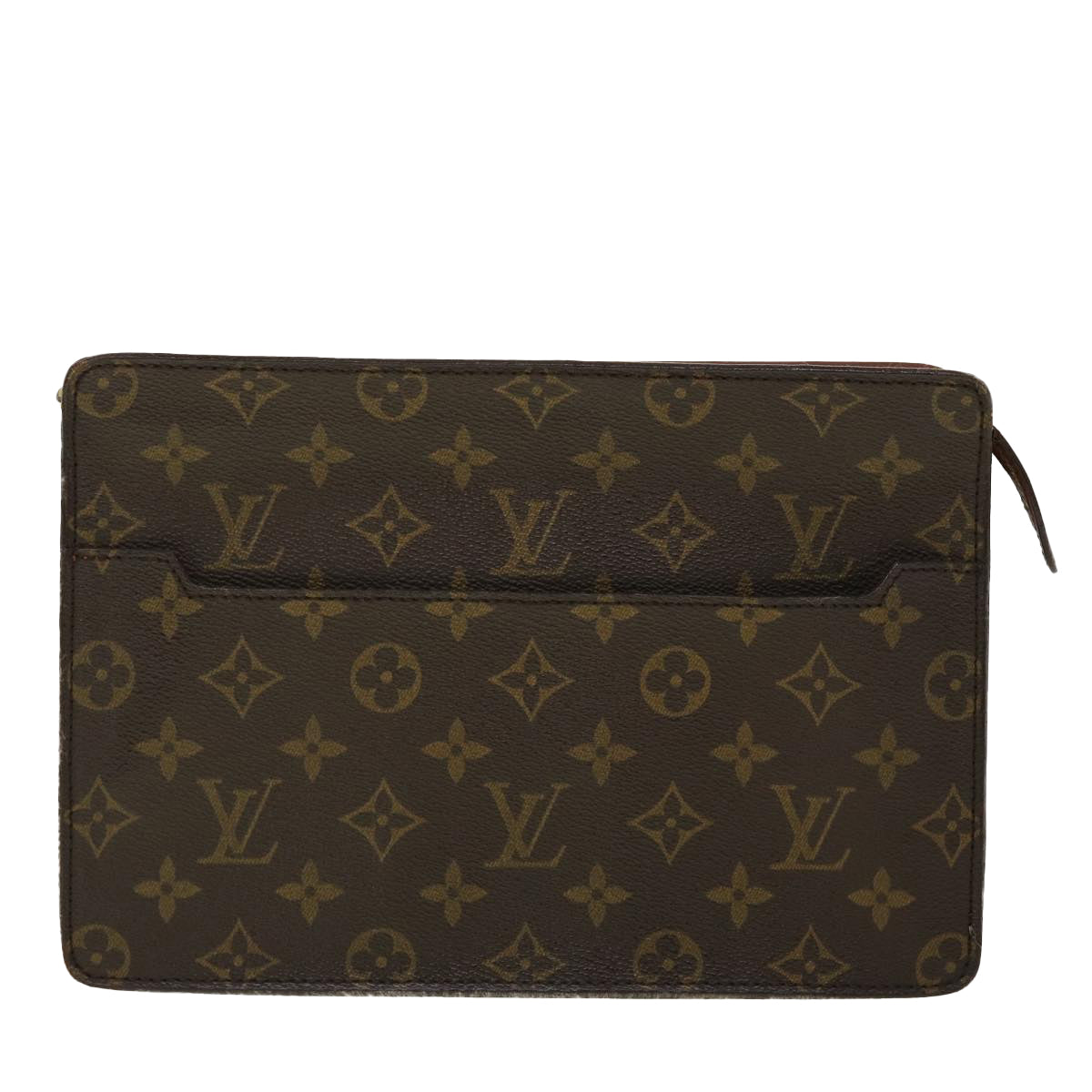 LOUIS VUITTON Monogram Pochette Homme Clutch Bag M51795 LV Auth 45147