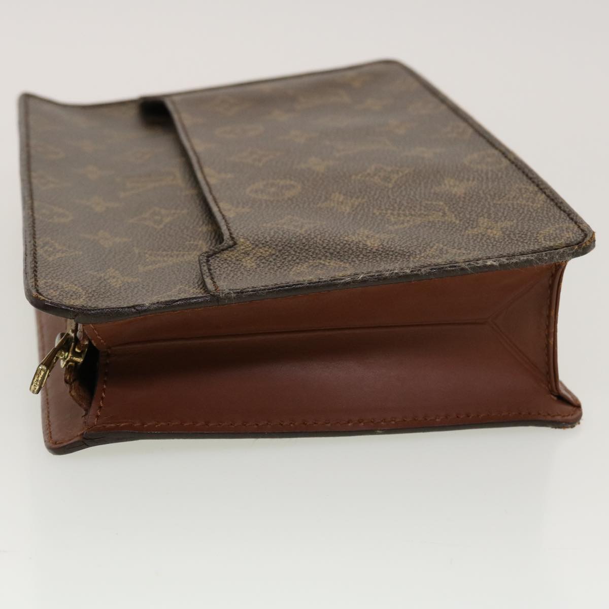 LOUIS VUITTON Monogram Pochette Homme Clutch Bag M51795 LV Auth 45147