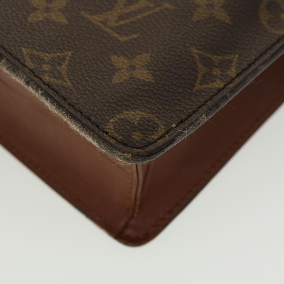 LOUIS VUITTON Monogram Pochette Homme Clutch Bag M51795 LV Auth 45147