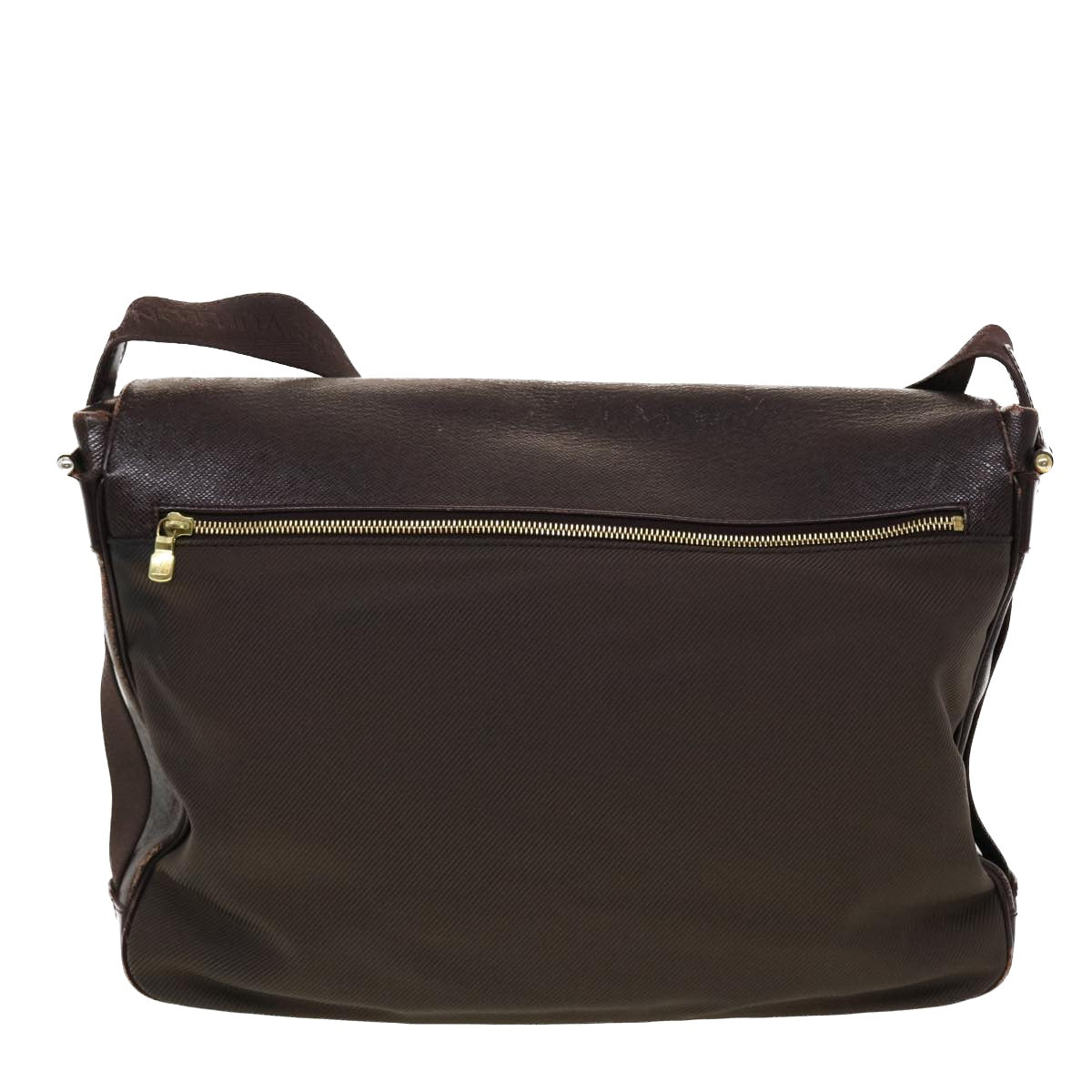LOUIS VUITTON Taiga Leather Delsous Shoulder Bag Acajou M30166 LV Auth 45151 - 0