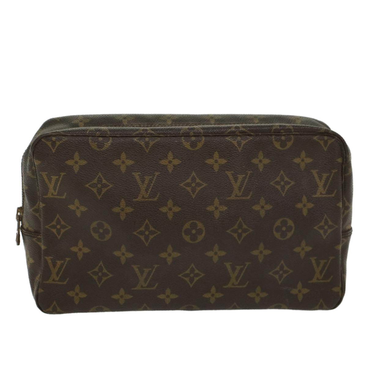 LOUIS VUITTON Monogram Trousse Toilette 28 Clutch Bag M47522 LV Auth 45169