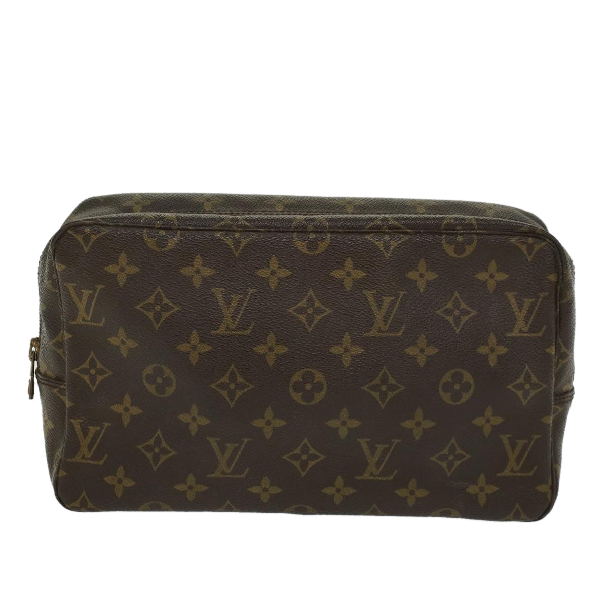 LOUIS VUITTON Monogram Trousse Toilette 28 Clutch Bag M47522 LV Auth 45169