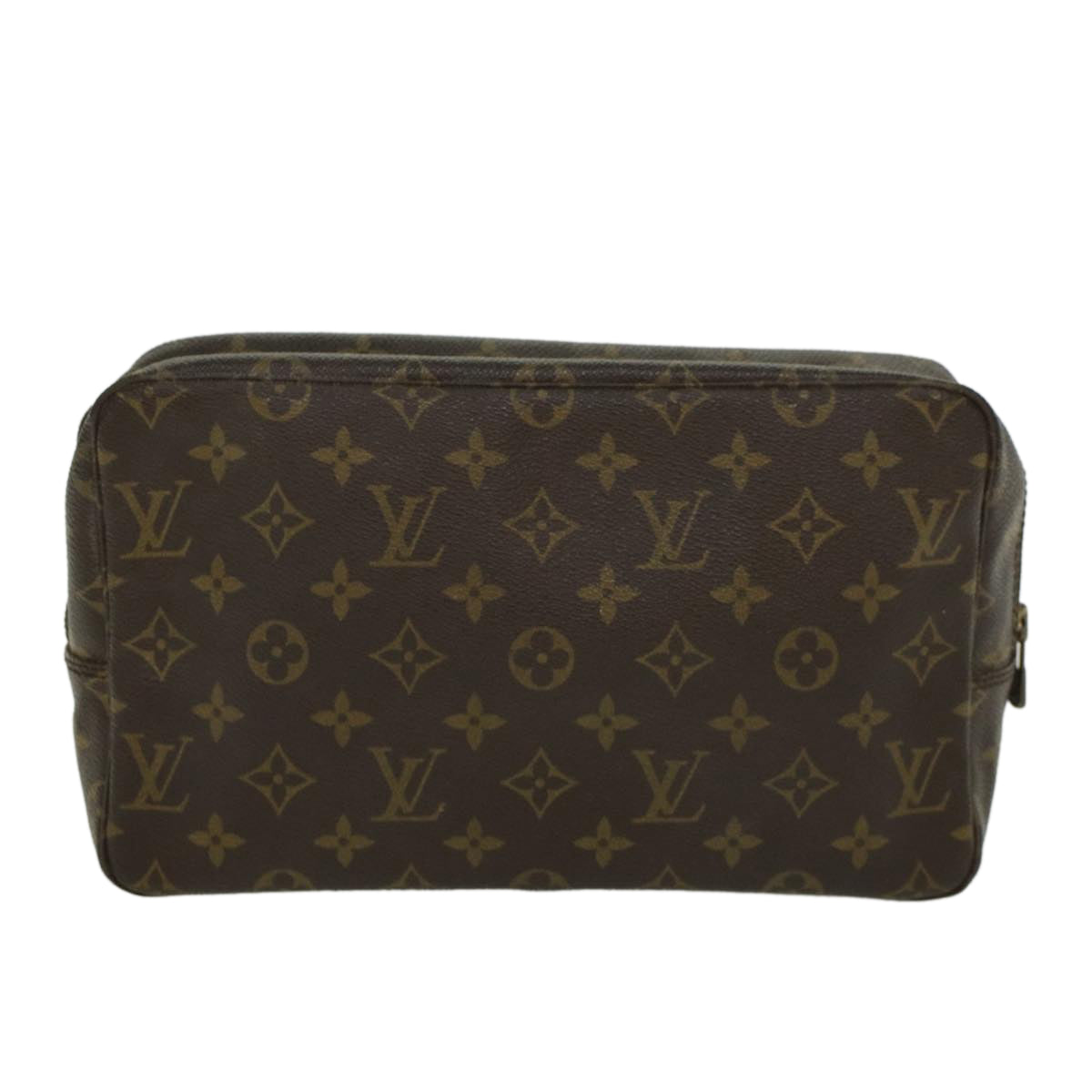 LOUIS VUITTON Monogram Trousse Toilette 28 Clutch Bag M47522 LV Auth 45169 - 0