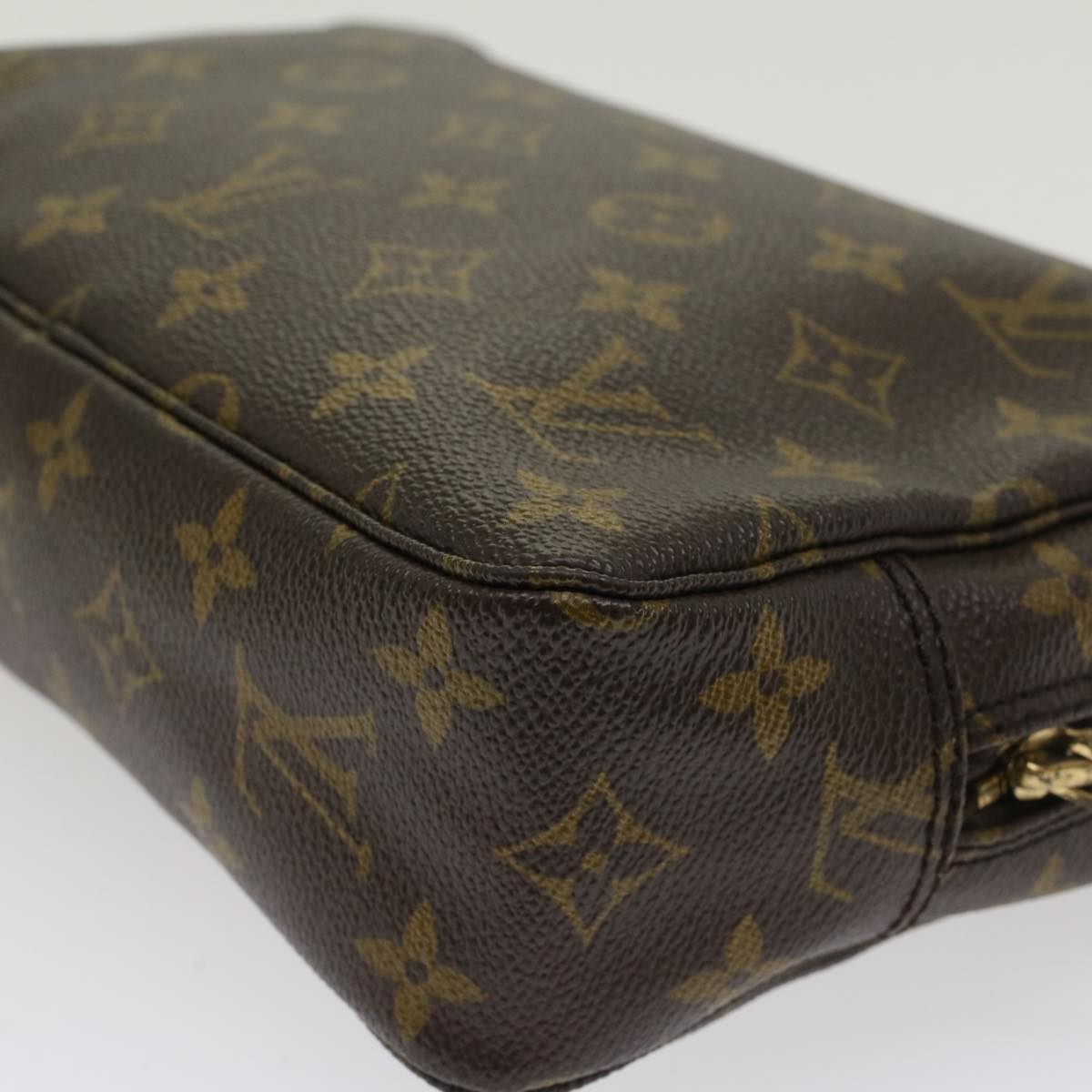 LOUIS VUITTON Monogram Trousse Toilette 23 Clutch Bag M47524 LV Auth 45170