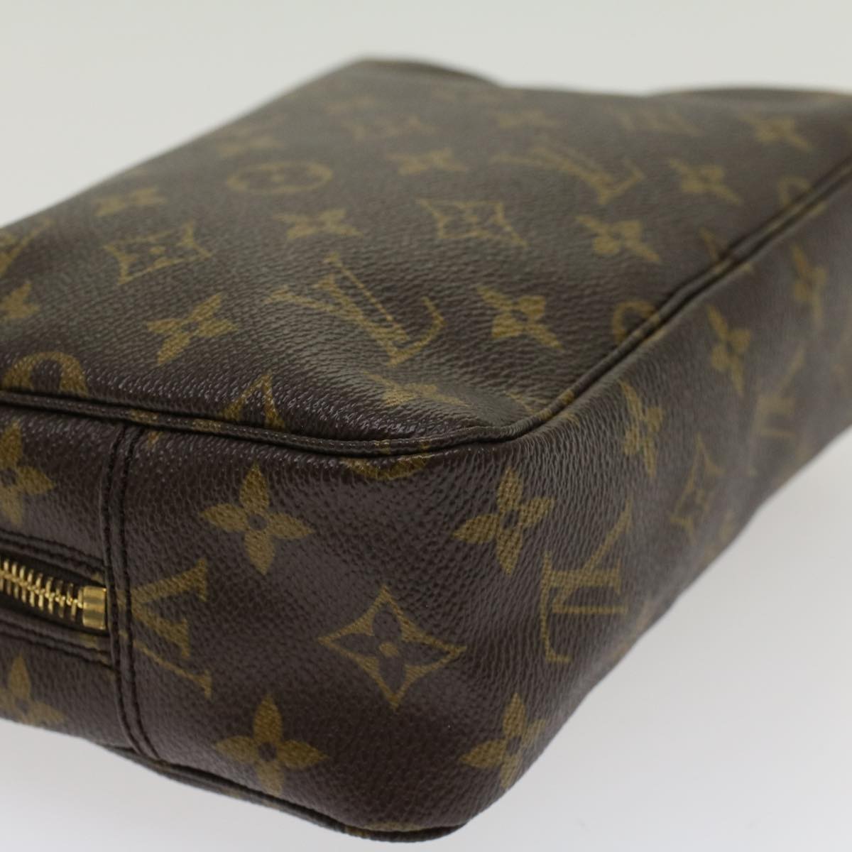 LOUIS VUITTON Monogram Trousse Toilette 23 Clutch Bag M47524 LV Auth 45170