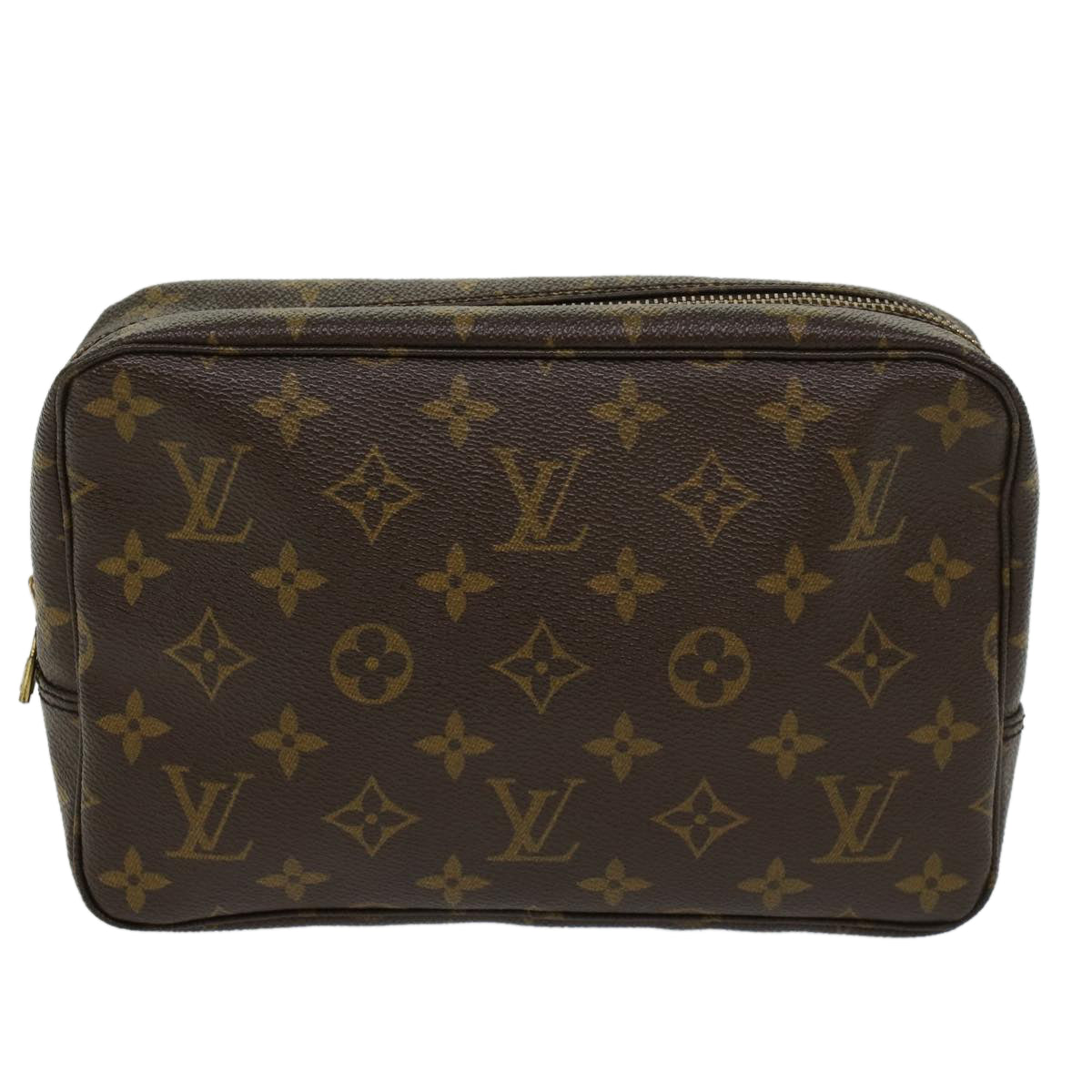 LOUIS VUITTON Monogram Trousse Toilette 23 Clutch Bag M47524 LV Auth 45170