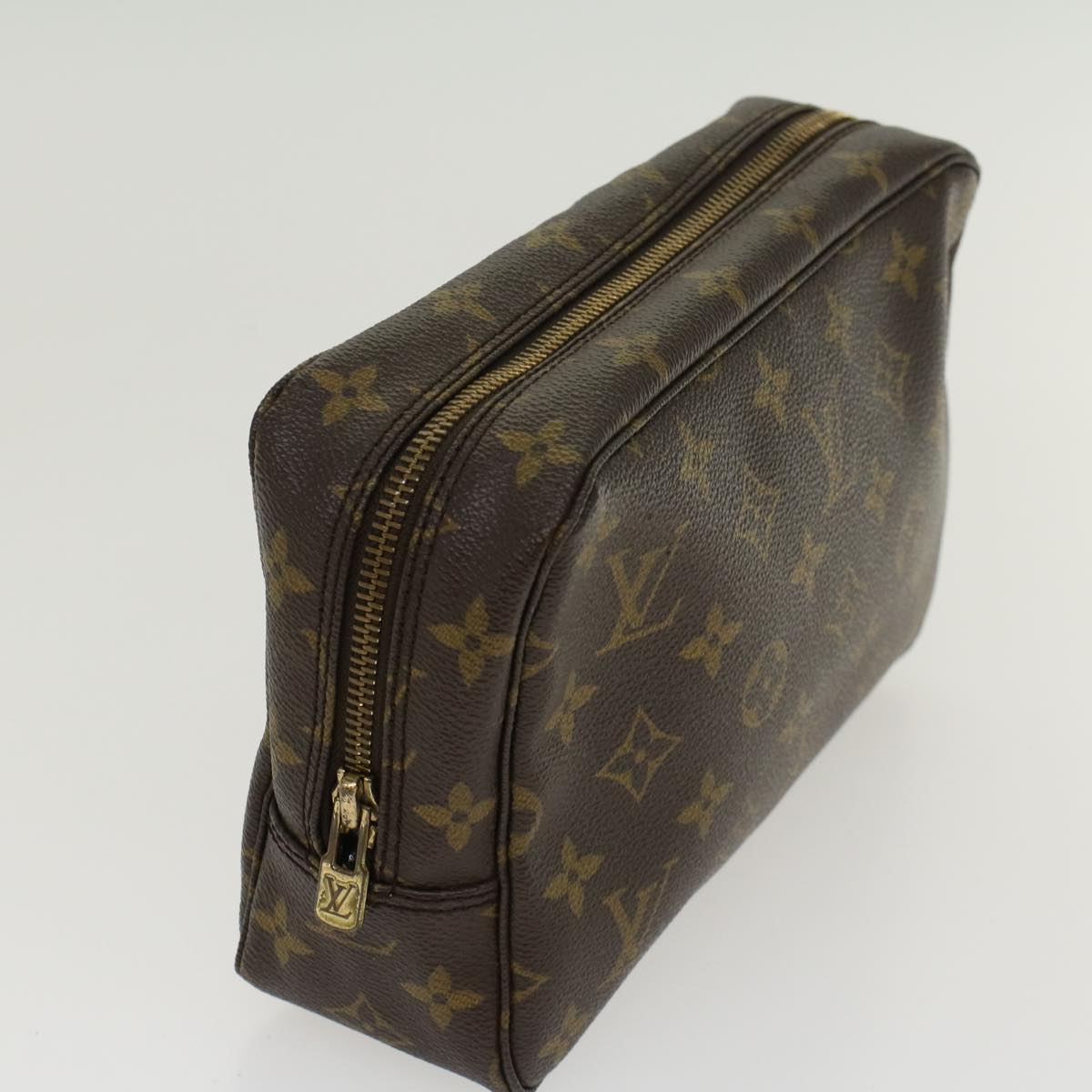 LOUIS VUITTON Monogram Trousse Toilette 23 Clutch Bag M47524 LV Auth 45170