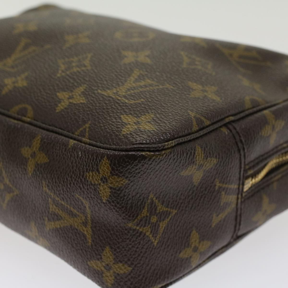 LOUIS VUITTON Monogram Trousse Toilette 23 Clutch Bag M47524 LV Auth 45170