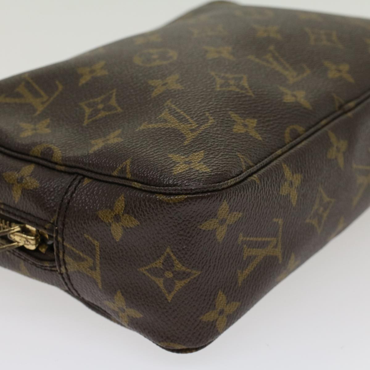 LOUIS VUITTON Monogram Trousse Toilette 23 Clutch Bag M47524 LV Auth 45170